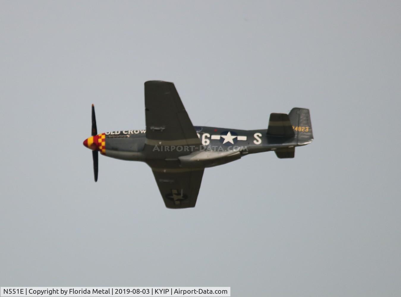 N551E, 1943 North American P-51B-1NA Mustang C/N 102-24700, P-51B Old Crow zx
