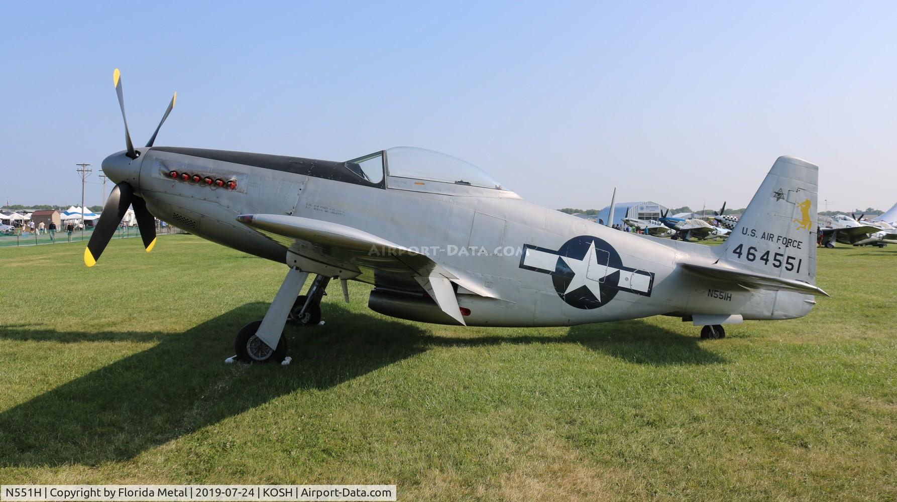N551H, 1944 North American F-51-H-5-NA C/N 44-64314, P-51H zx