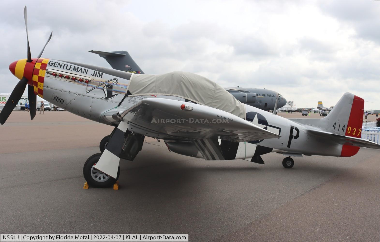 N551J, 1957 North American P-51D Mustang C/N 44-74230, Gentleman Jim zx