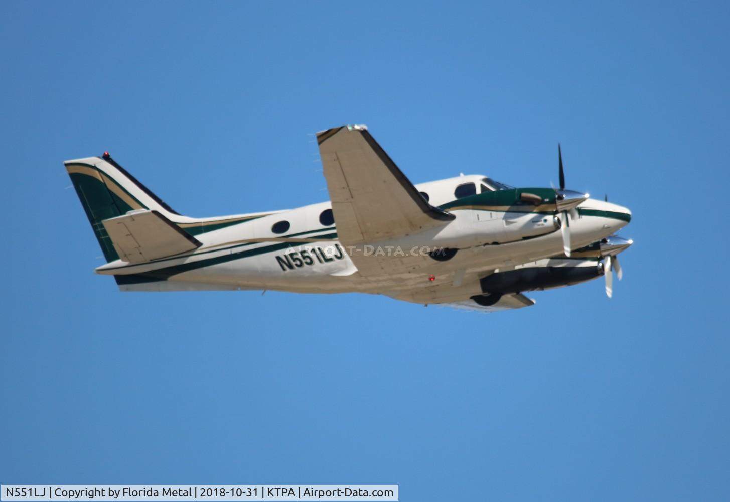 N551LJ, Raytheon Aircraft Company C90A C/N LJ-1551, King Air C90 zx