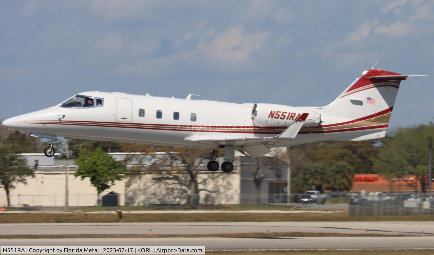 N551RA, 1982 Learjet 55 C/N 55-076, Lear 55 zx