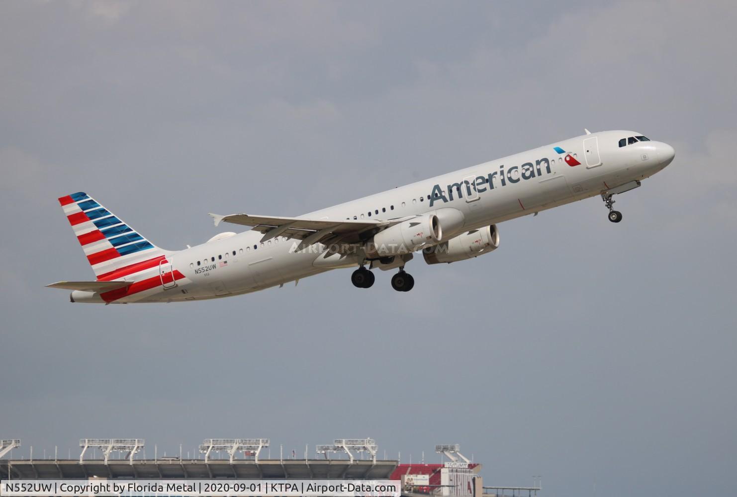 N552UW, 2011 Airbus A321-231 C/N 4957, AAL A321 zx TPA-ORD