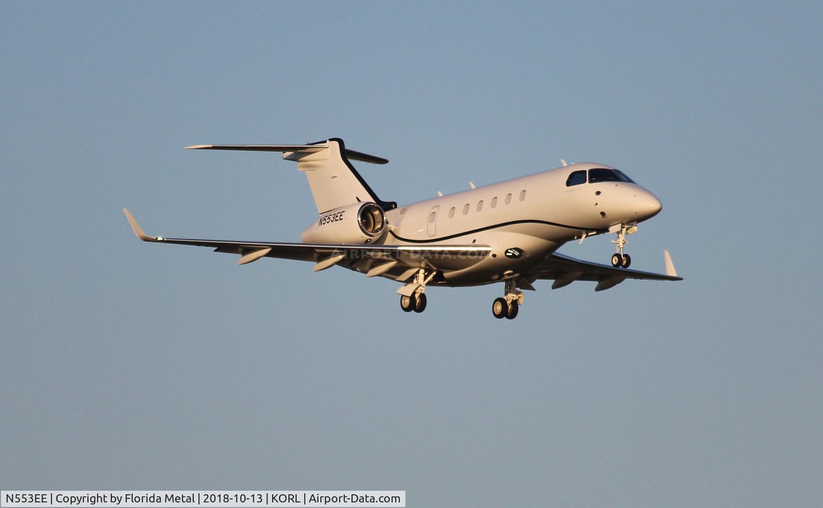 N553EE, 2017 Embraer EMB-550 Legacy 500 C/N 55000053, Legacy 500 zx