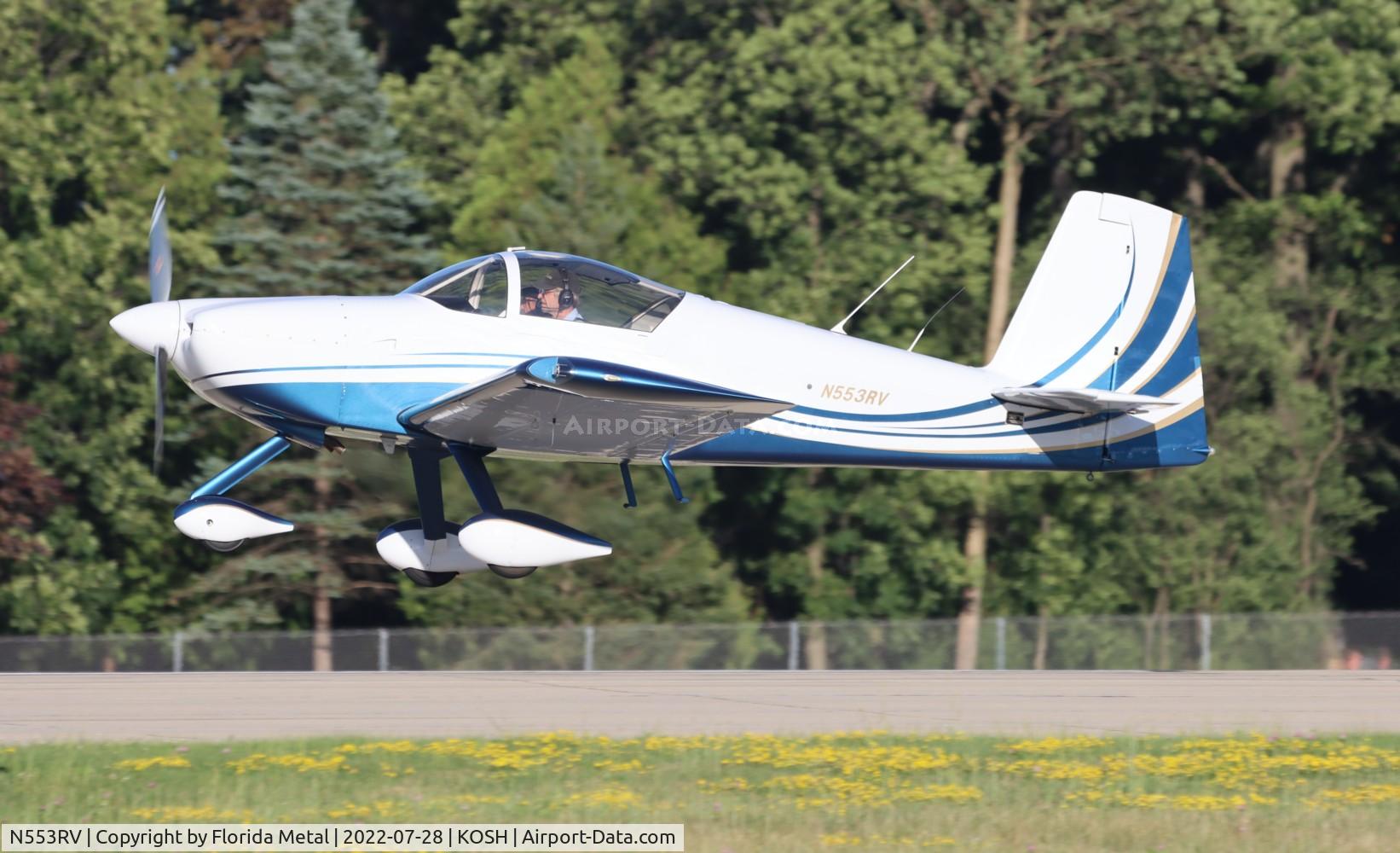 N553RV, 2018 Vans RV-7A C/N 74536, RV-7A zx