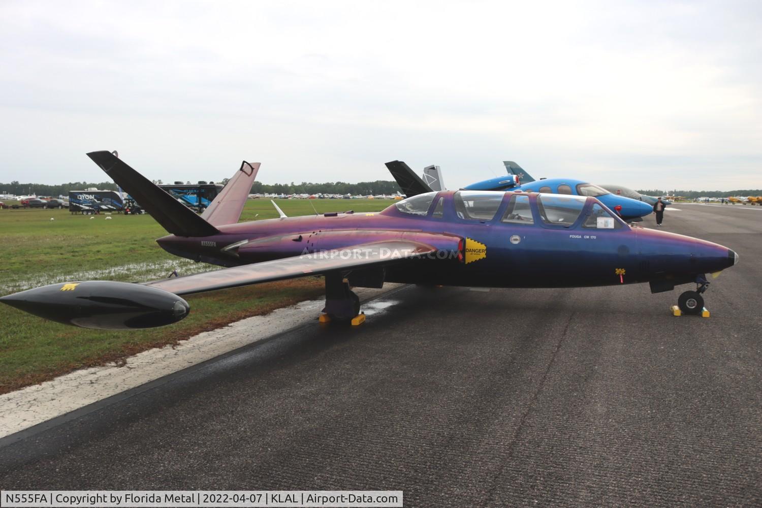 N555FA, 1968 Fouga CM-170 Magister C/N 555, CM-170 zx
