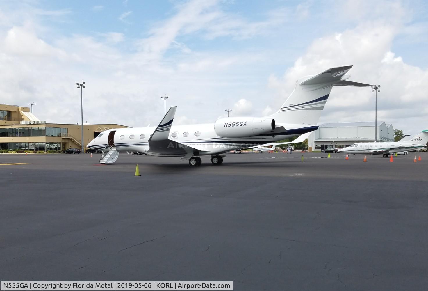 N555GA, 2018 Gulfstream G-VI (G650ER) C/N 6334, G650 zx