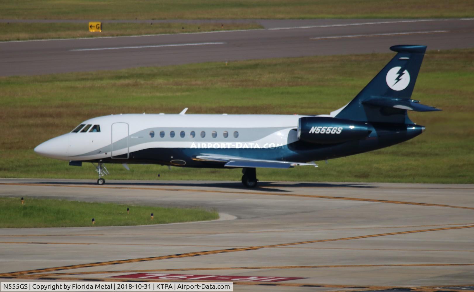 N555GS, 2001 Dassault Falcon 2000 C/N 149, Falcon 2000 zx
