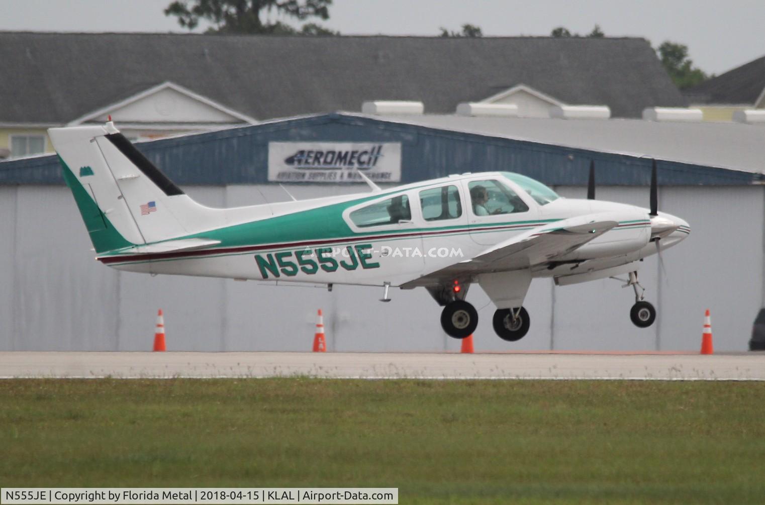 N555JE, 1970 Beech 95-B55 (T42A) Baron C/N TC-1329, Baron 55 zx