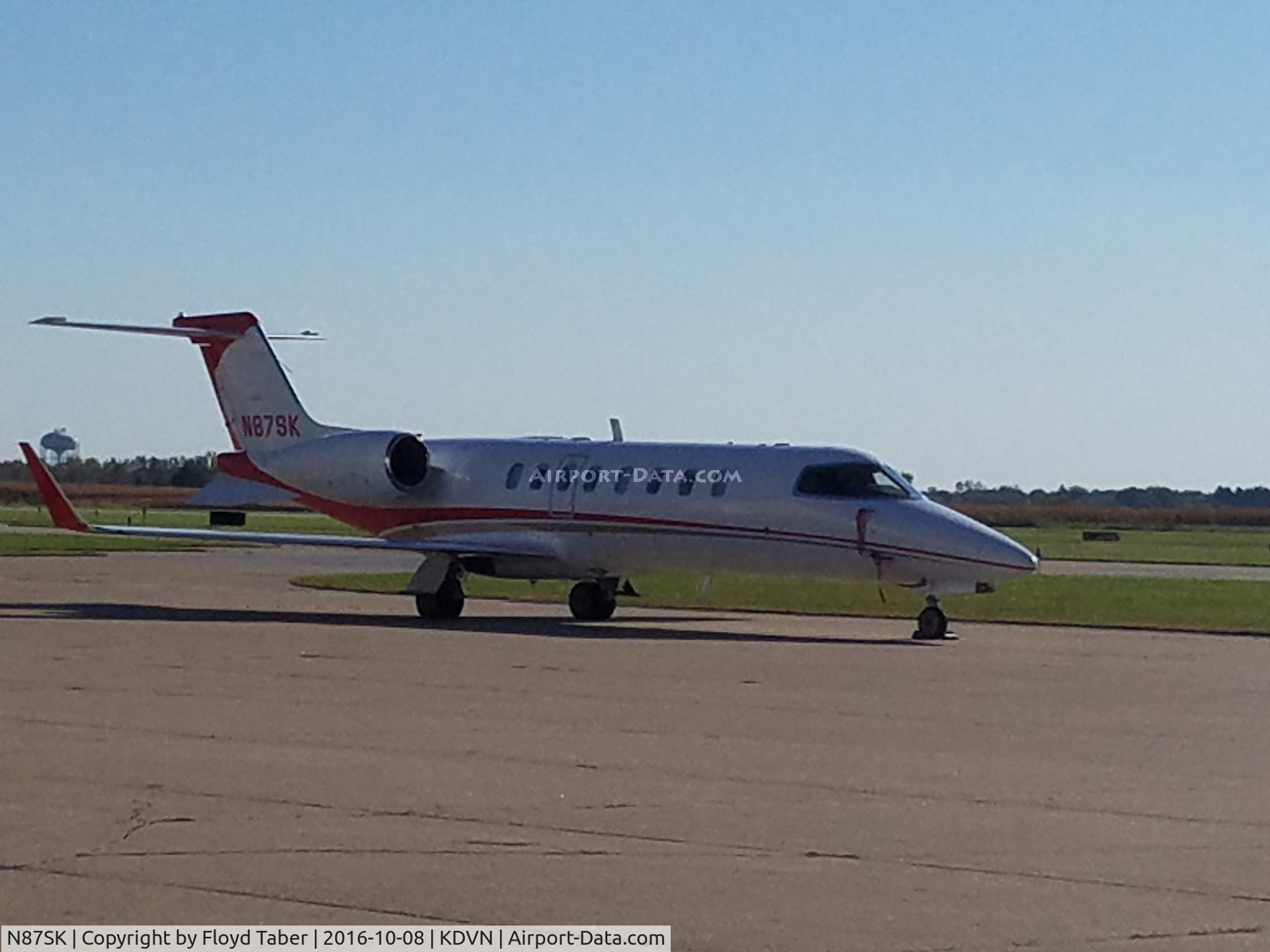 N87SK, 2006 Learjet Inc 45 C/N 45-317, On the REVV Aviation Ramp