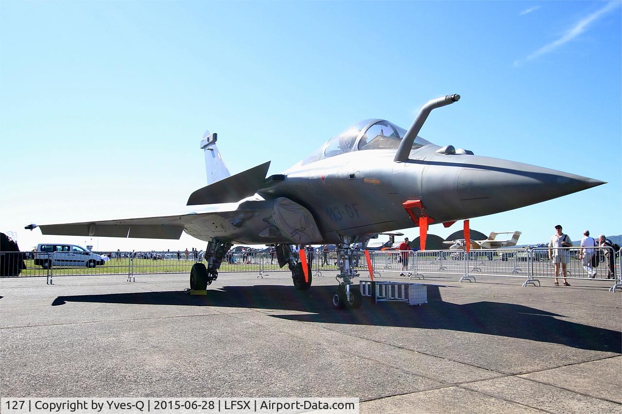 127, Dassault Rafale C C/N 127, Dassault Rafale C (113-GF), Static display, Luxeuil-St Sauveur Air Base 116(LFSX)