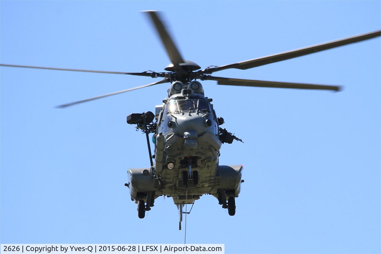 2626, Eurocopter EC-725R2 Caracal C/N 2626, Eurocopter EC-725R2 Caracal, On display, Luxeuil-St Sauveur Air Base 116 (LFSX)