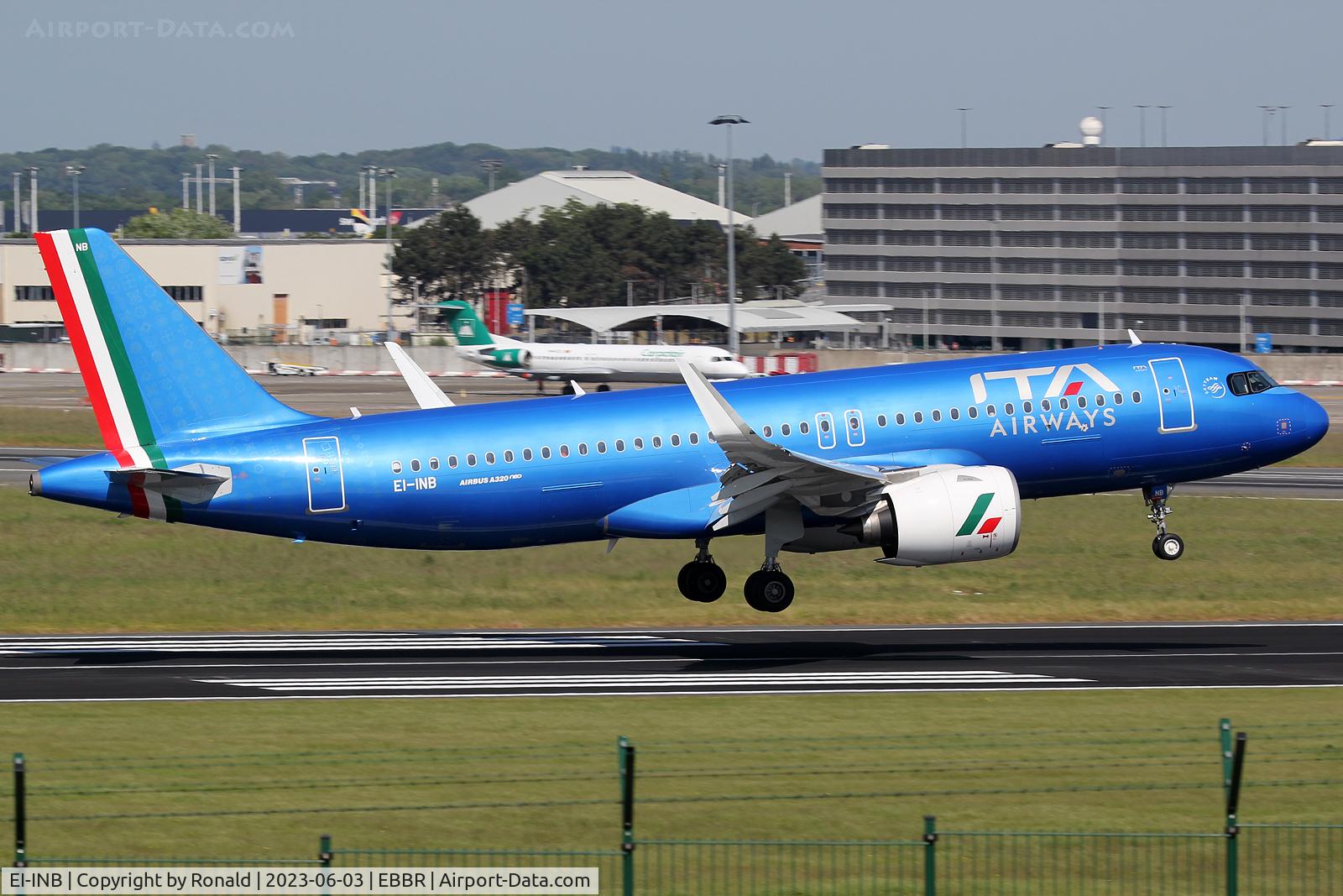 EI-INB, 2022 Airbus A320-271N C/N 11261, at bru