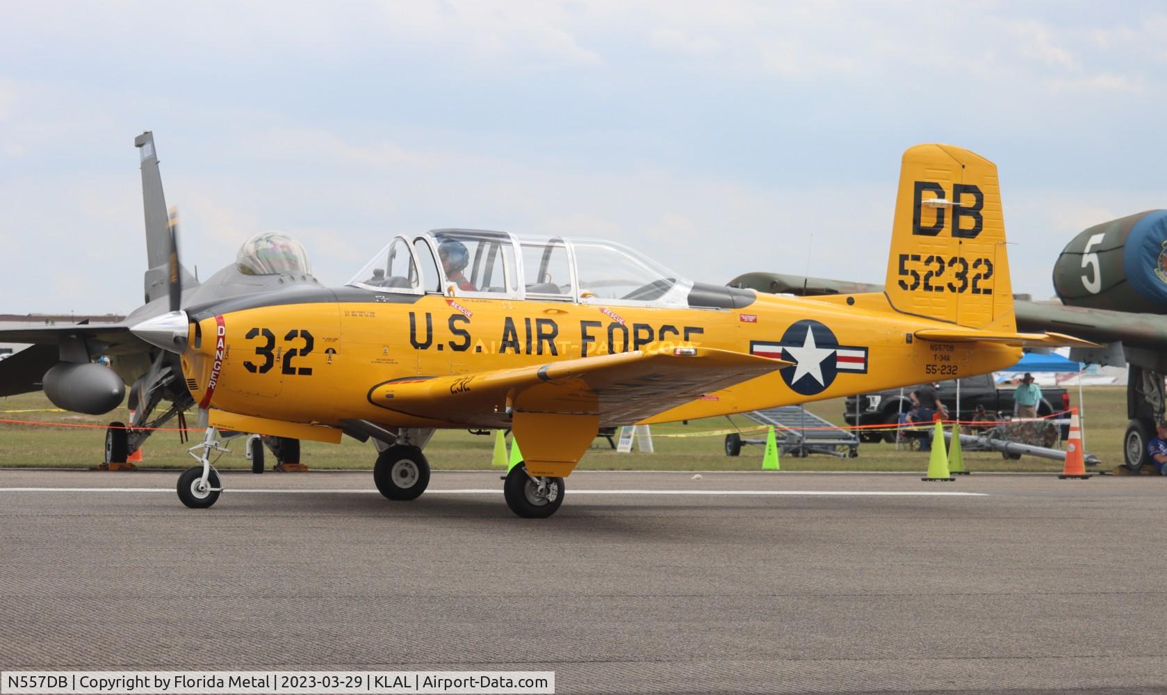 N557DB, 1955 Beech T-34A Mentor Mentor C/N G-789, T-34 zx