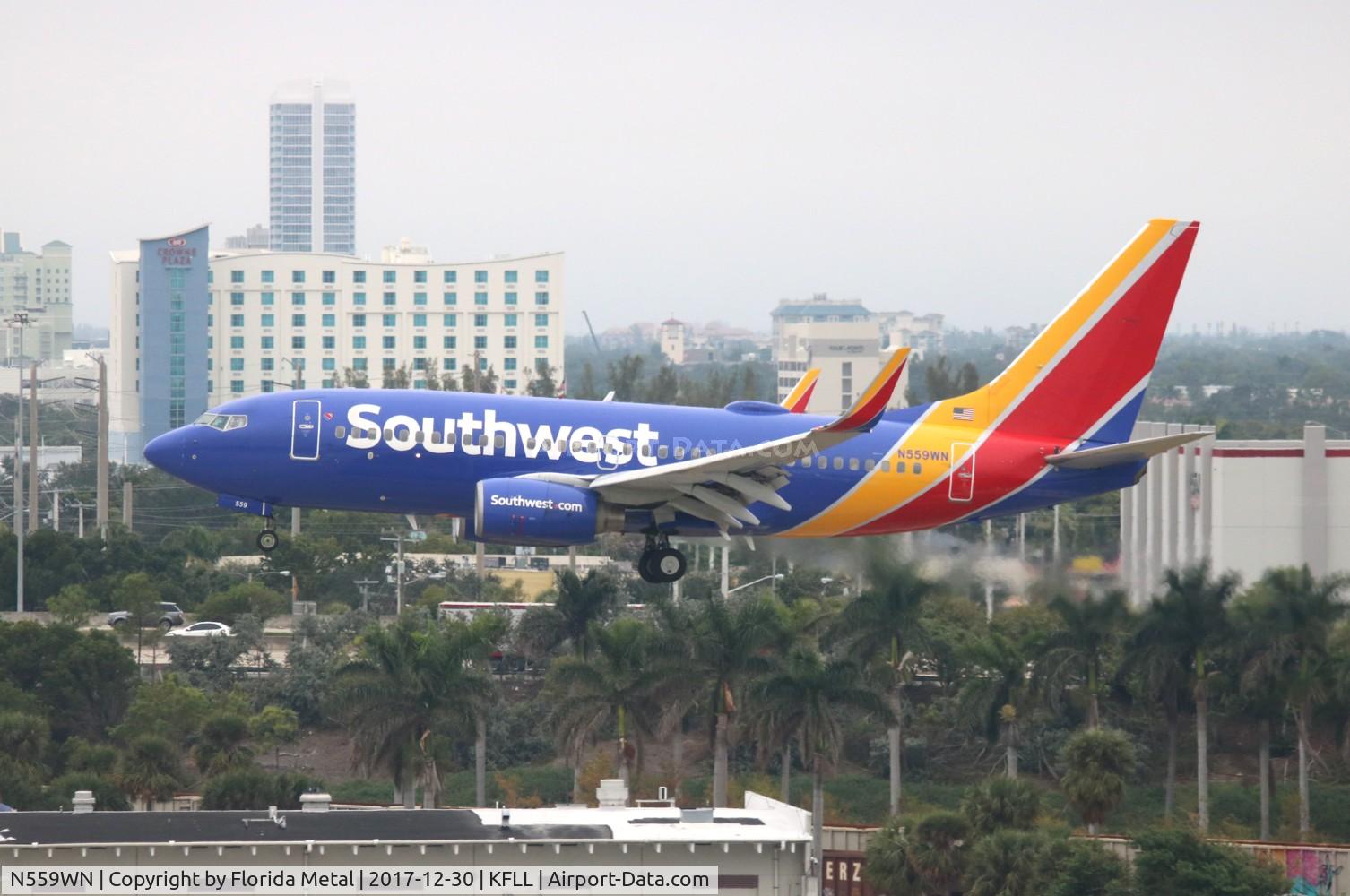 N559WN, 2002 Boeing 737-73V C/N 30249, SWA 737 nc zx