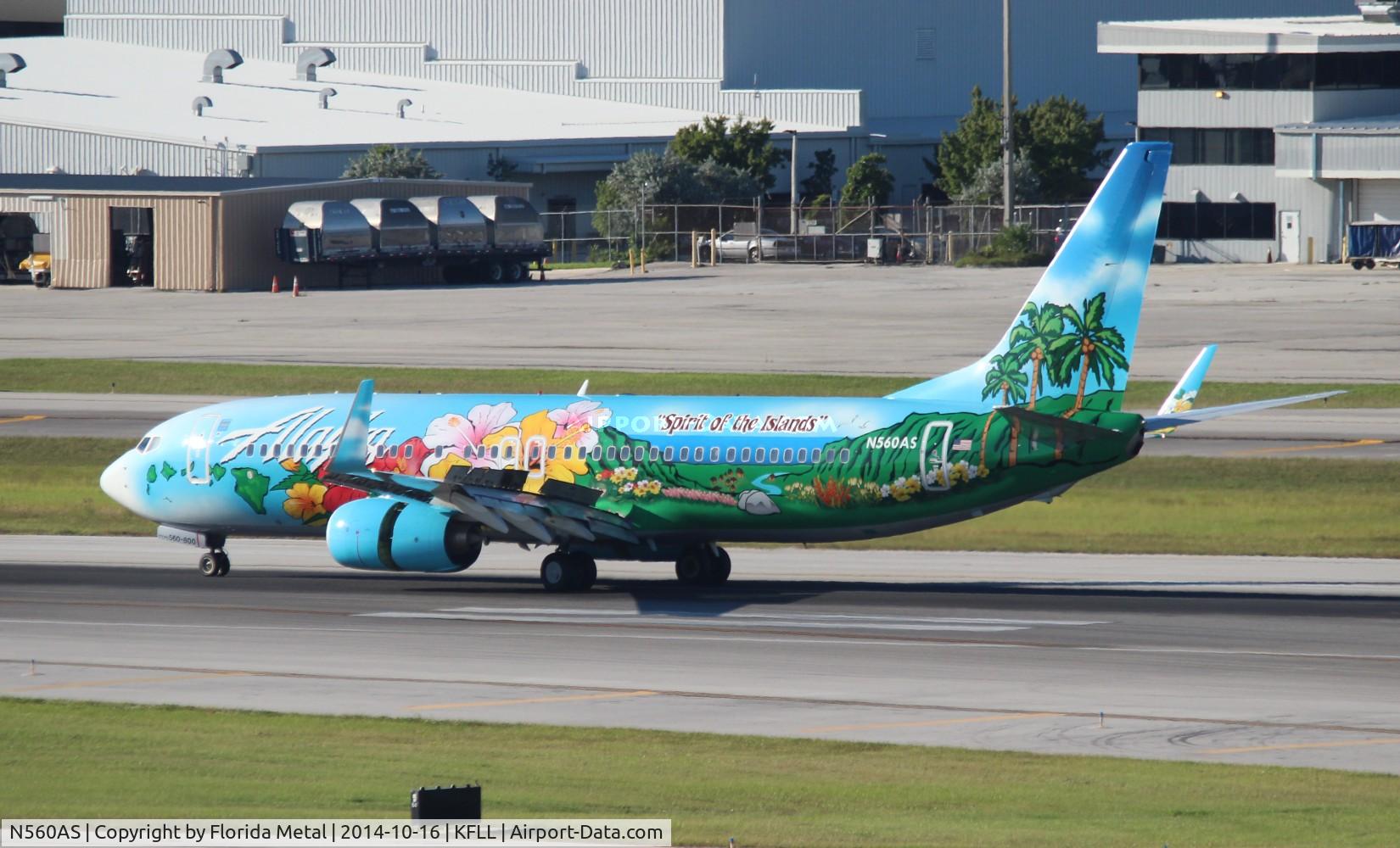 N560AS, 2006 Boeing 737-890 C/N 35179, ASA 738 Spirit of the Islands zx