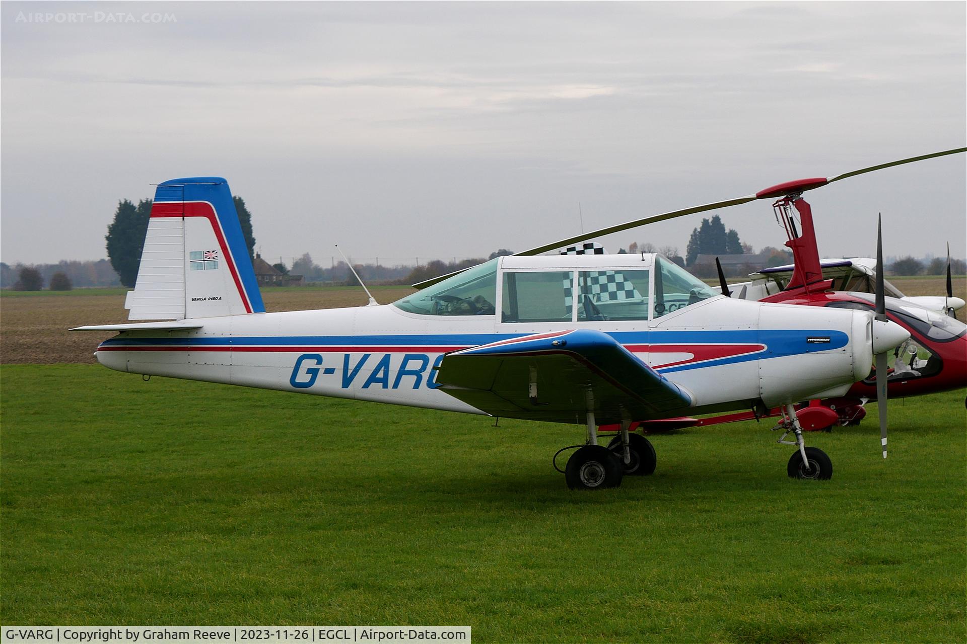 G-VARG, 1980 Varga 2150A Kachina C/N VAC-157-80, Parked at Fenland.