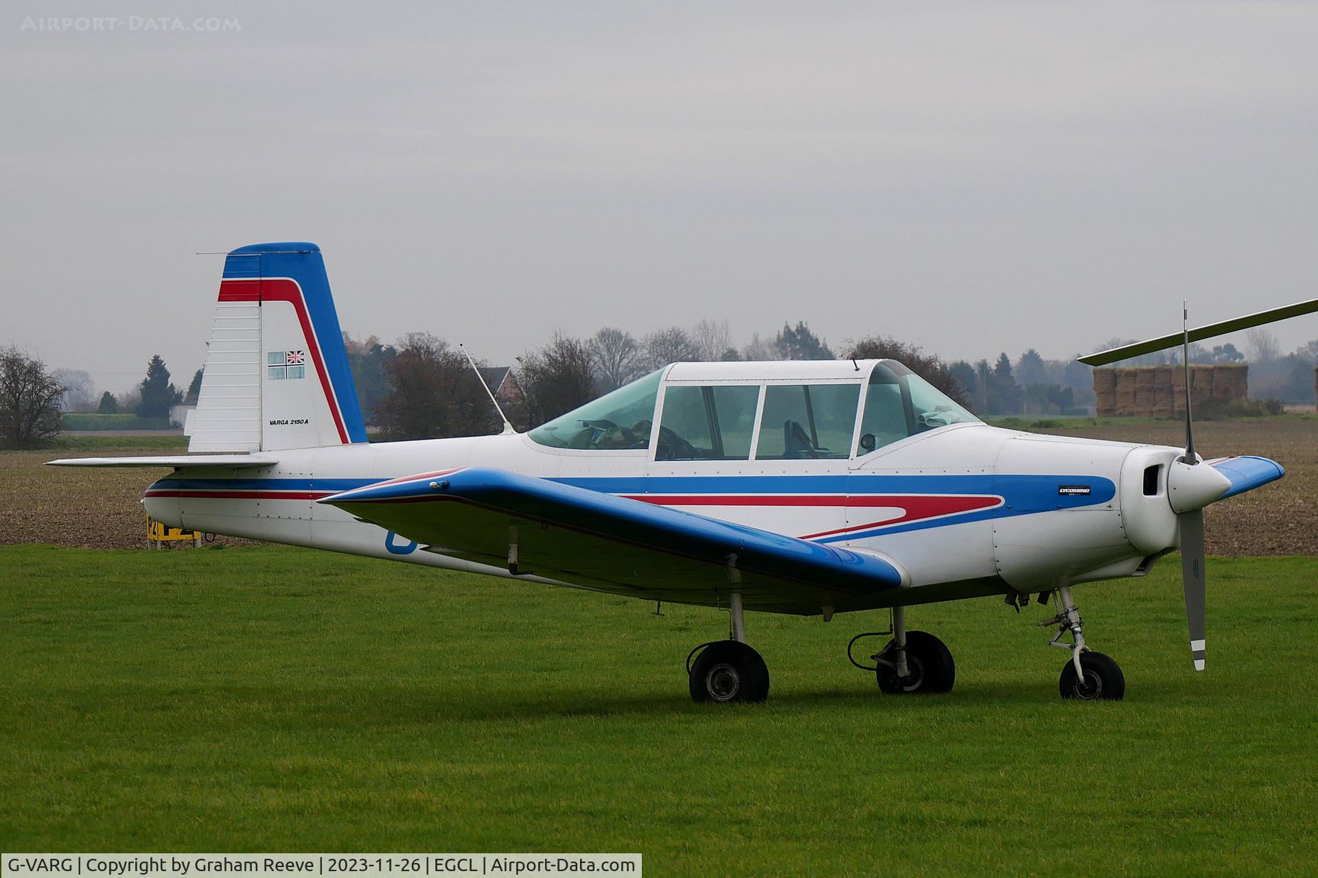 G-VARG, 1980 Varga 2150A Kachina C/N VAC-157-80, Parked at Fenland.