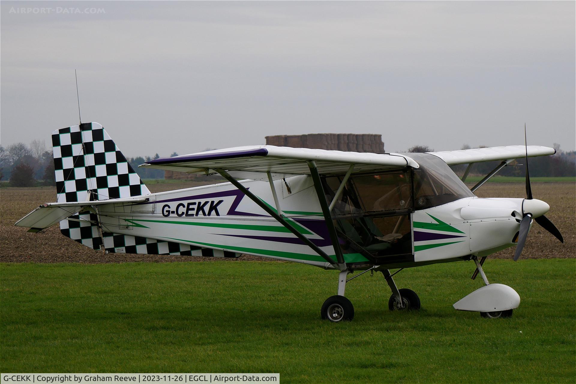 G-CEKK, 2007 Skyranger Swift 912S(1) C/N BMAA/HB/522, Parked at Fenland.