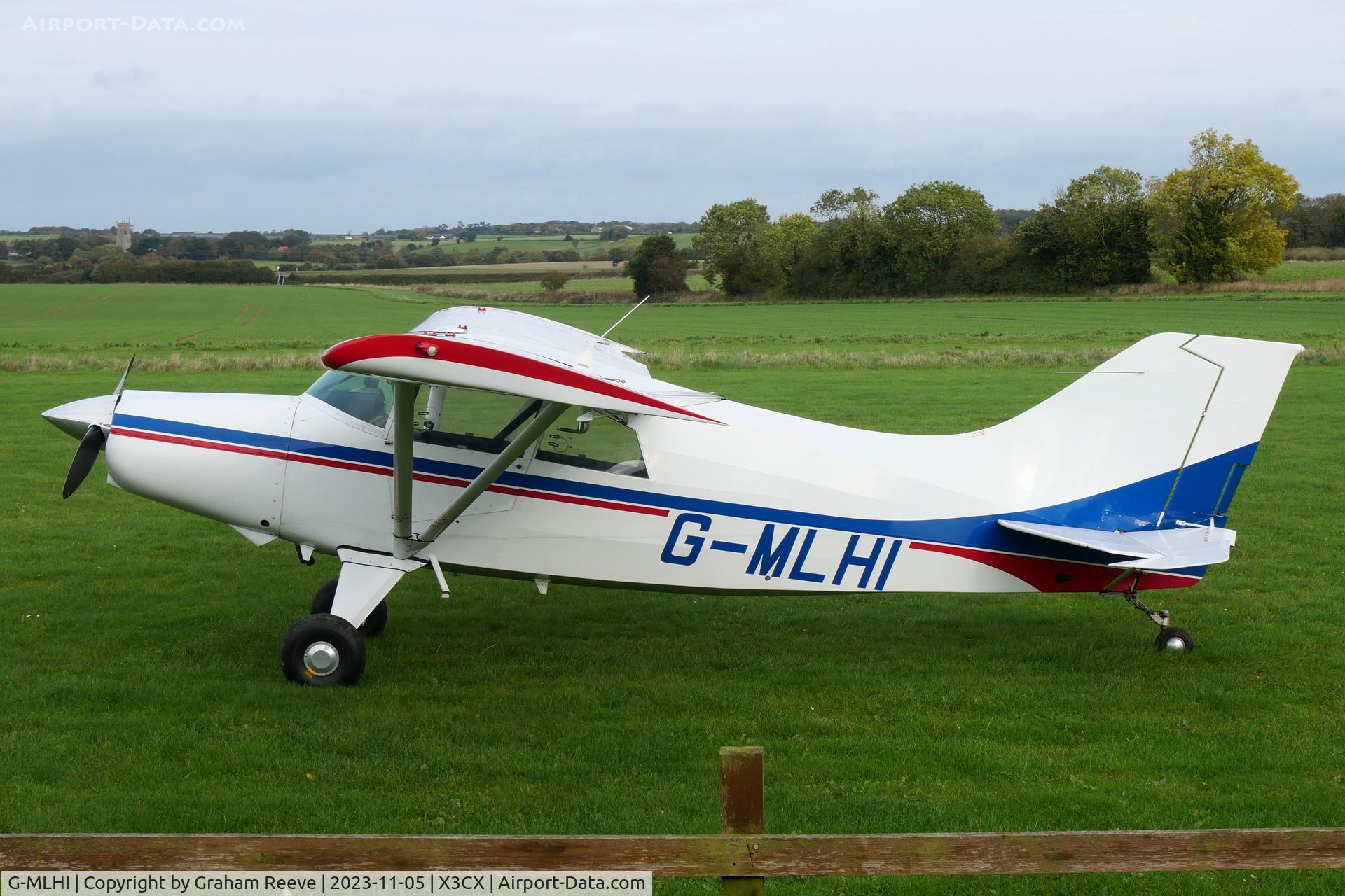 G-MLHI, 1991 Maule MX-7-180 Star Rocket C/N 11073C, Parked at Northrepps.