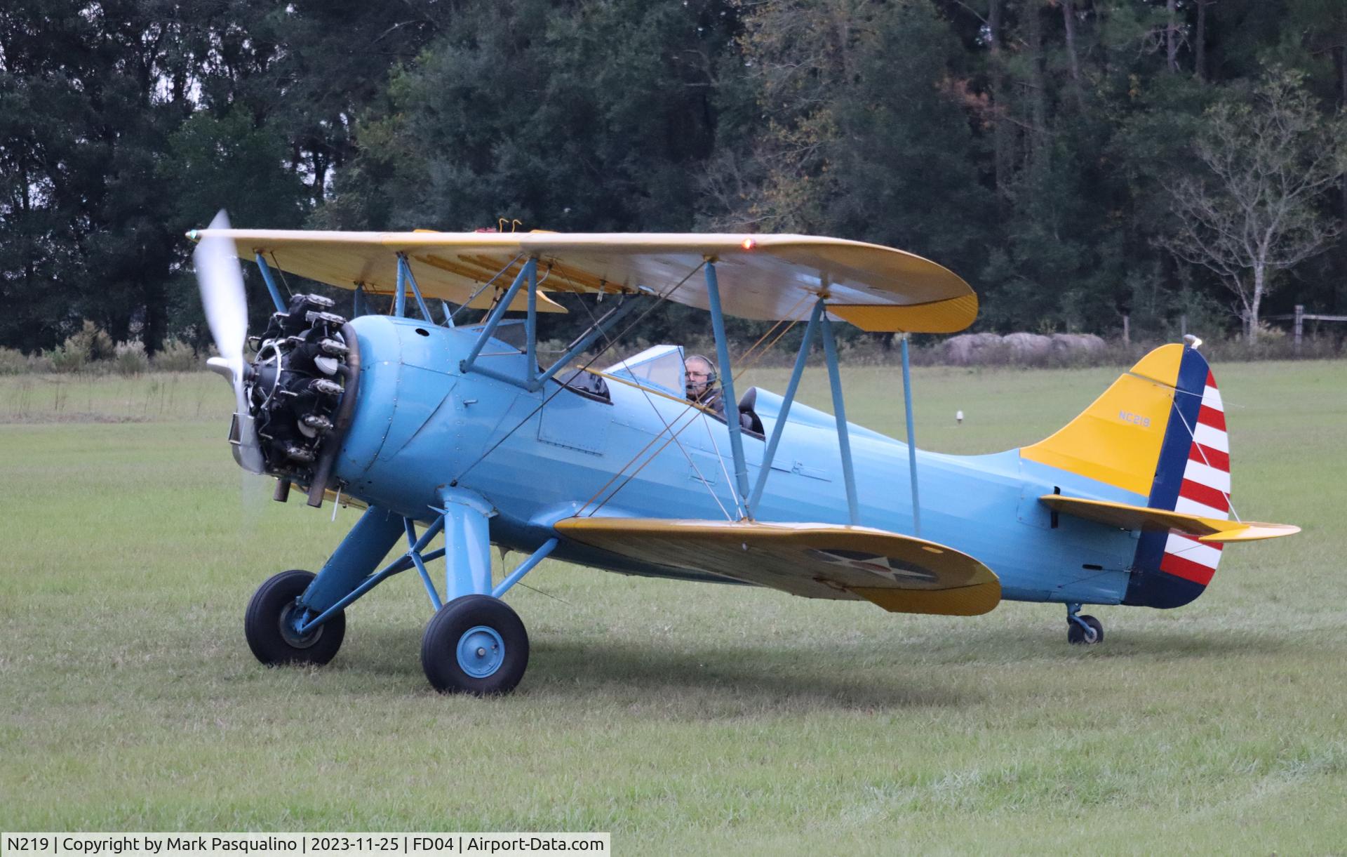 N219, 1939 Waco UPF-7 C/N 5302, Waco UPF-7