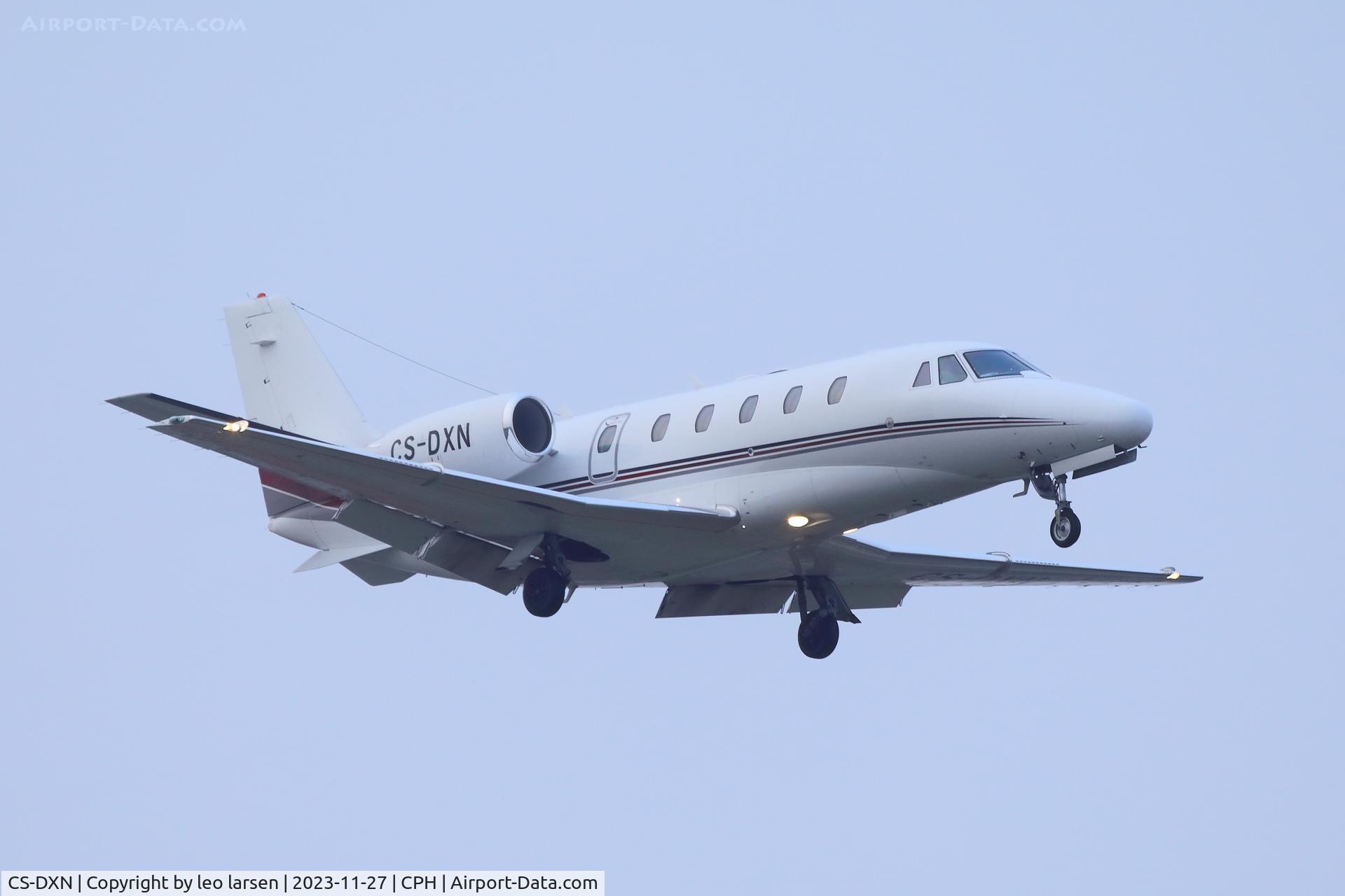 CS-DXN, 2007 Cessna 560XL Citation XLS C/N 560-5685, Copenhagen 27.11.2023