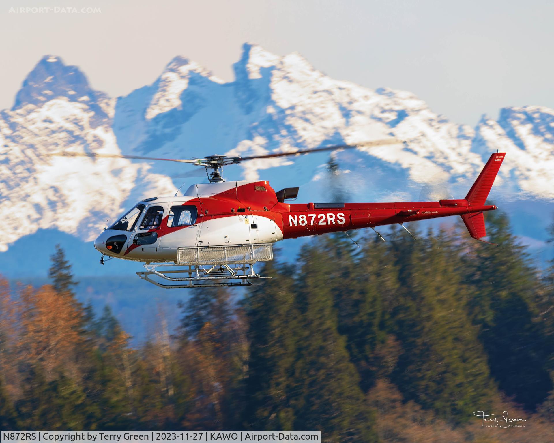 N872RS, 1998 EUROCOPTER AS 350 B3 C/N 3143, KAWO