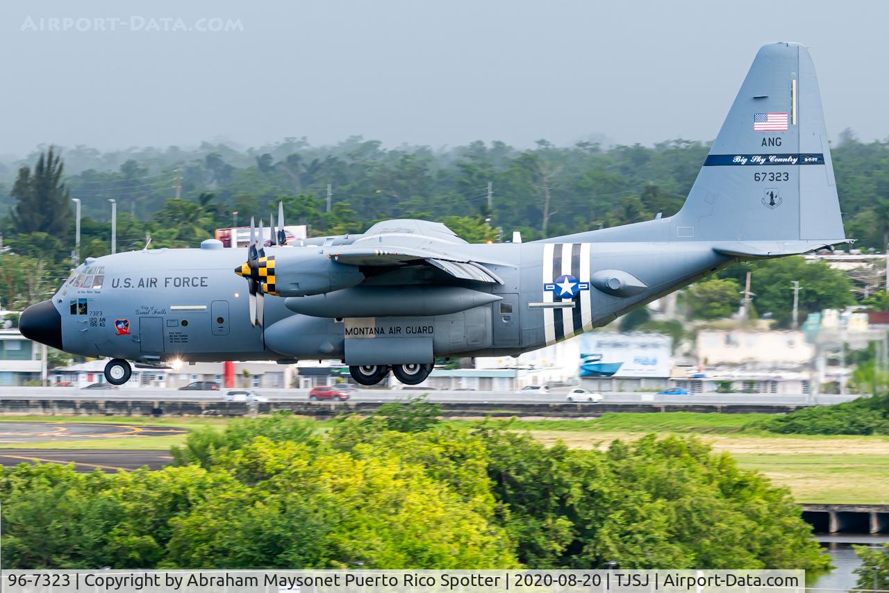 96-7323, 1996 Lockheed C-130H Hercules C/N 382-5432, New special heritage