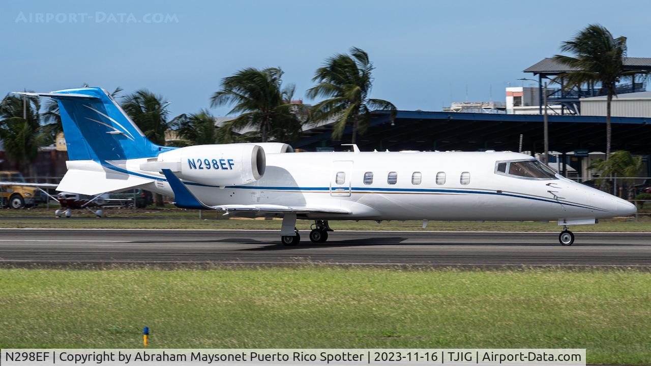 N298EF, 1997 Learjet Inc 60 C/N 103, New scheme paint job