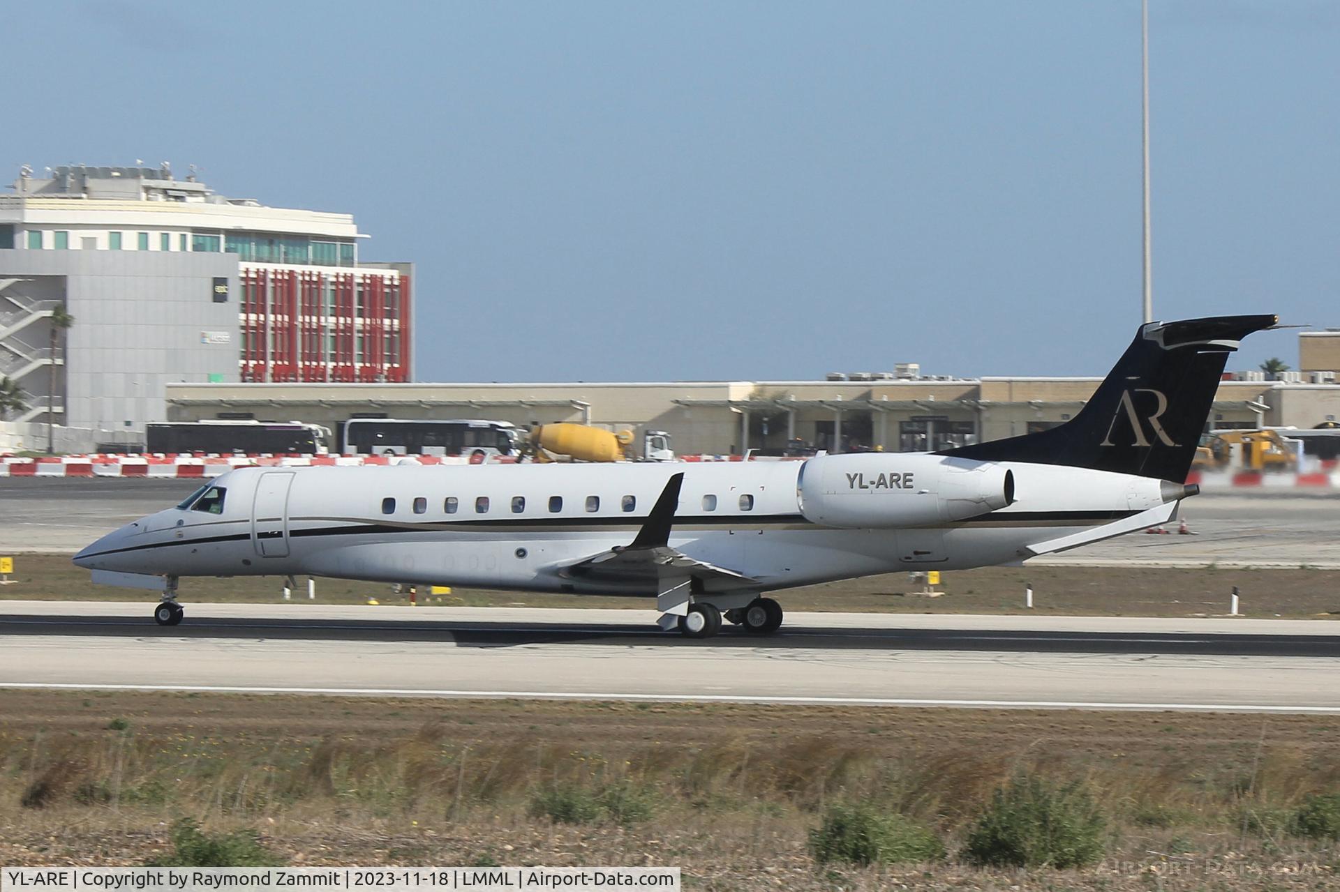 YL-ARE, 2008 Embraer EMB-135BJ Legacy C/N 14501074, Embraer EMB-135BJ Legacy YL-ARE Union Aviation