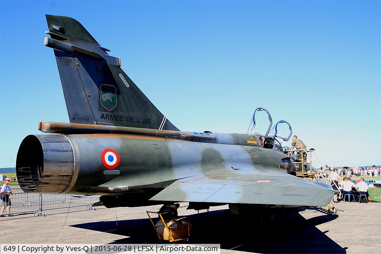 649, Dassault Mirage 2000D C/N 465, Dassault Mirage 2000D (133-XY), Static display, Luxeuil-St Sauveur Air Base 116 (LFSX)