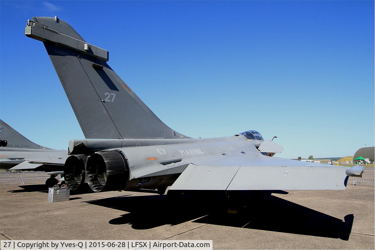 27, 2011 Dassault Rafale M C/N 27, Dassault Rafale M, Static display, Luxeuil-St Sauveur Air Base 116 (LFSX)