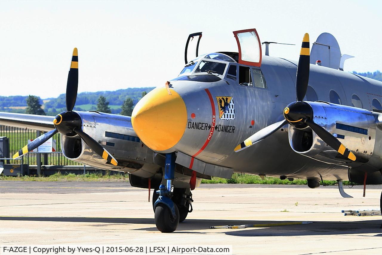 F-AZGE, 1951 Dassault MD-312 Flamant C/N 158, Dassault MD-312 Flamant, Flight line, Luxeuil-St Sauveur Air Base 116(LFSX)