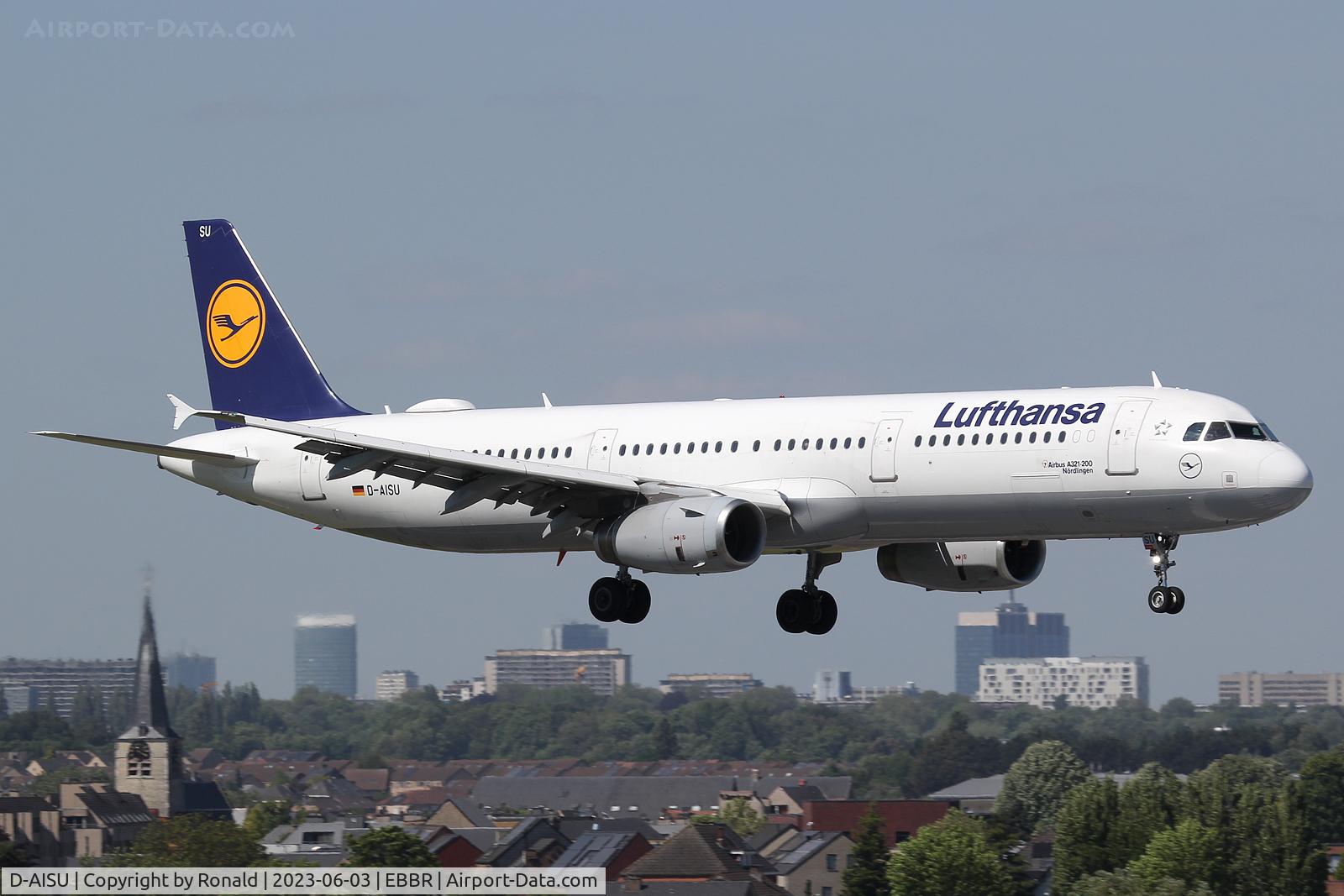 D-AISU, 2009 Airbus A321-231 C/N 4016, at bru