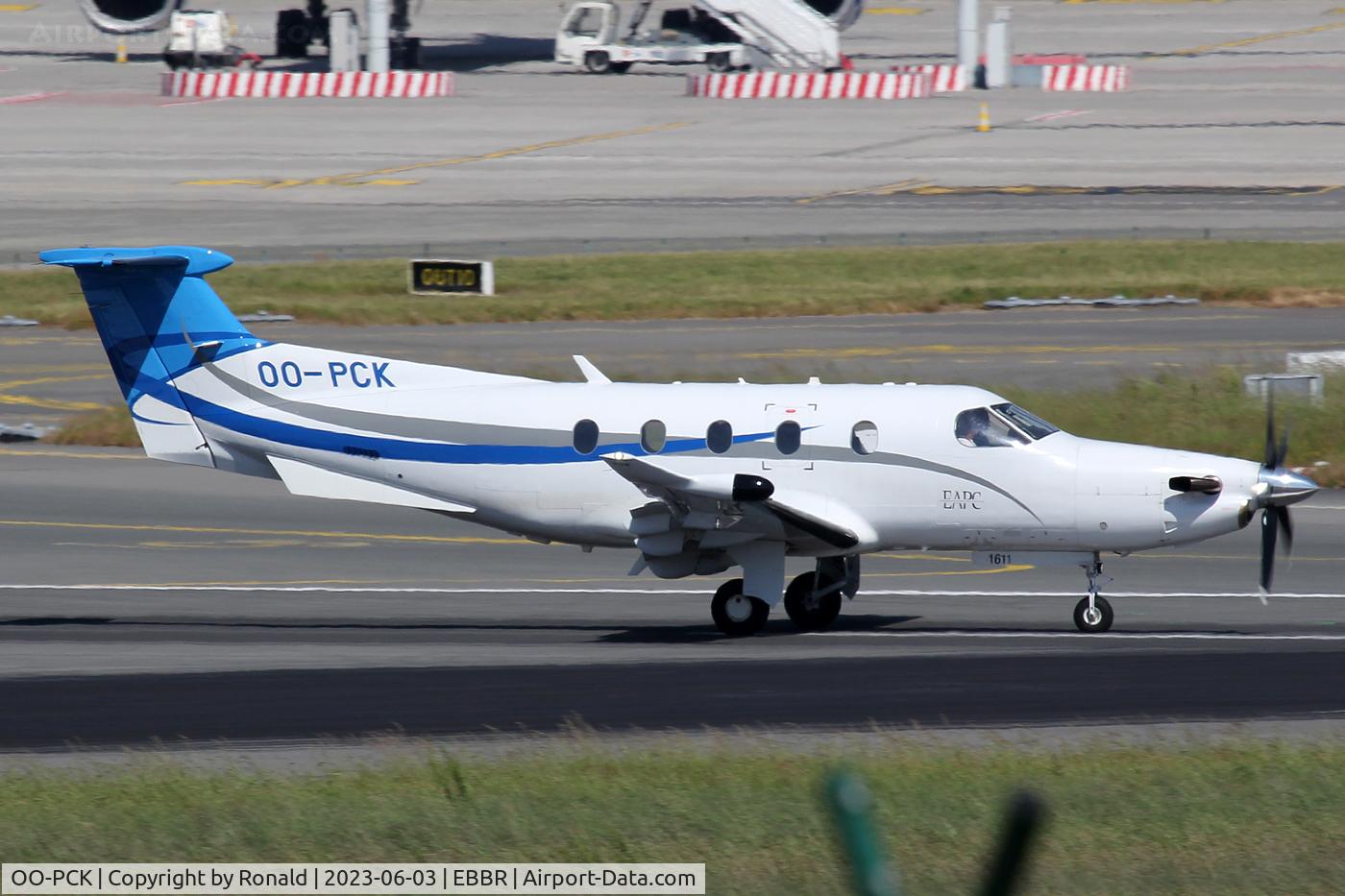 OO-PCK, 2016 Pilatus PC-12/47E C/N 1611, at bru
