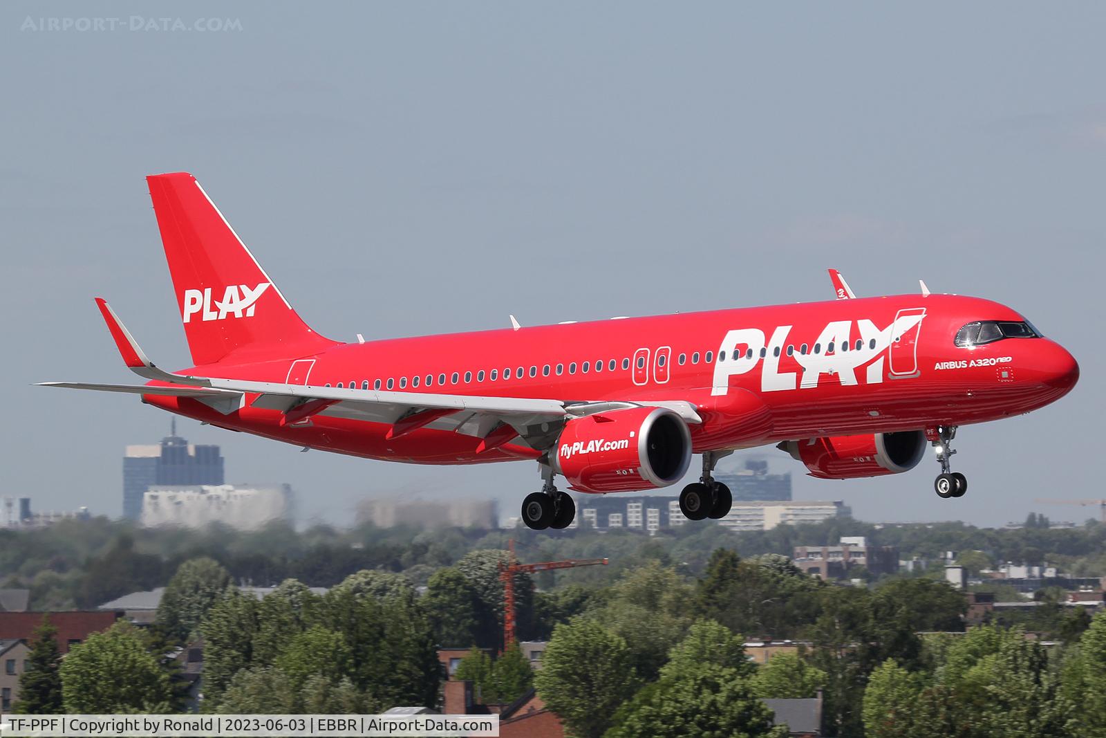 TF-PPF, 2022 Airbus A320-251N C/N 11344, at bru