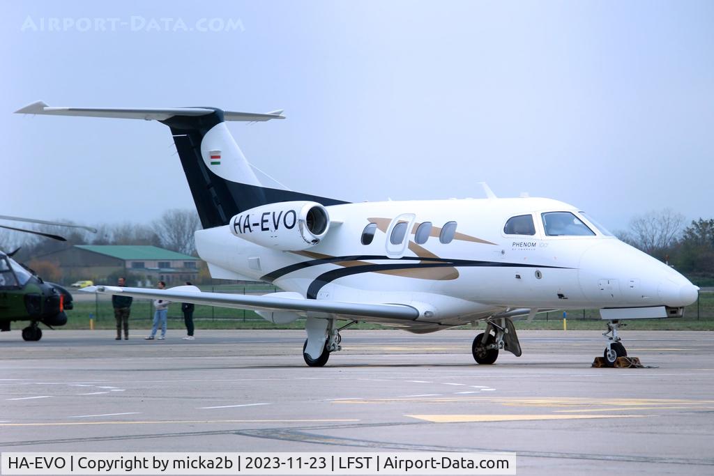 HA-EVO, 2010 Embraer EMB-500 Phenom 100 C/N 50000187, Parked