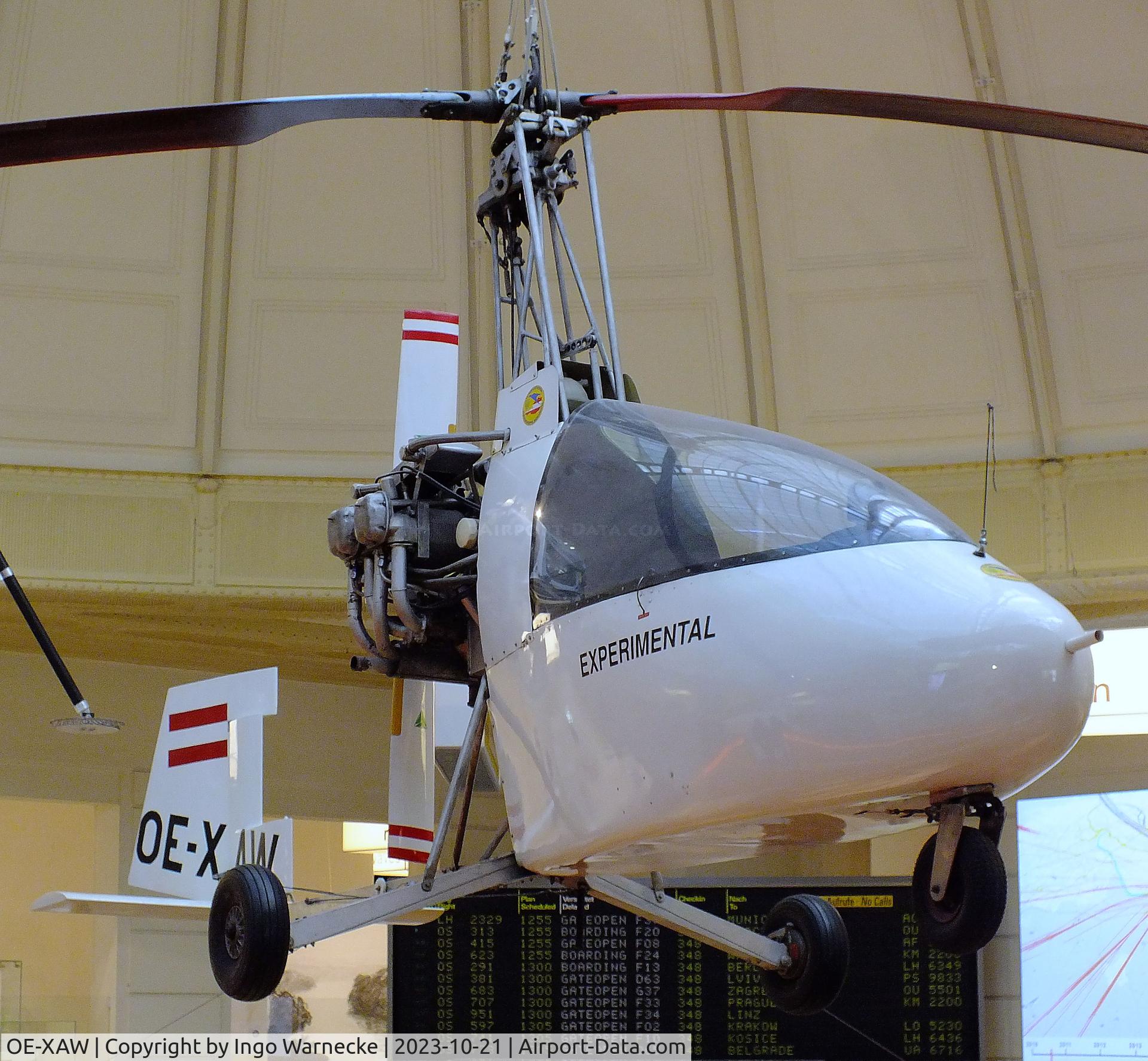 OE-XAW, 1992 Westermayer WE 04 C/N 5, Westermayer WE 04 at the Technisches Museum Wien (Vienna Technical Museum)