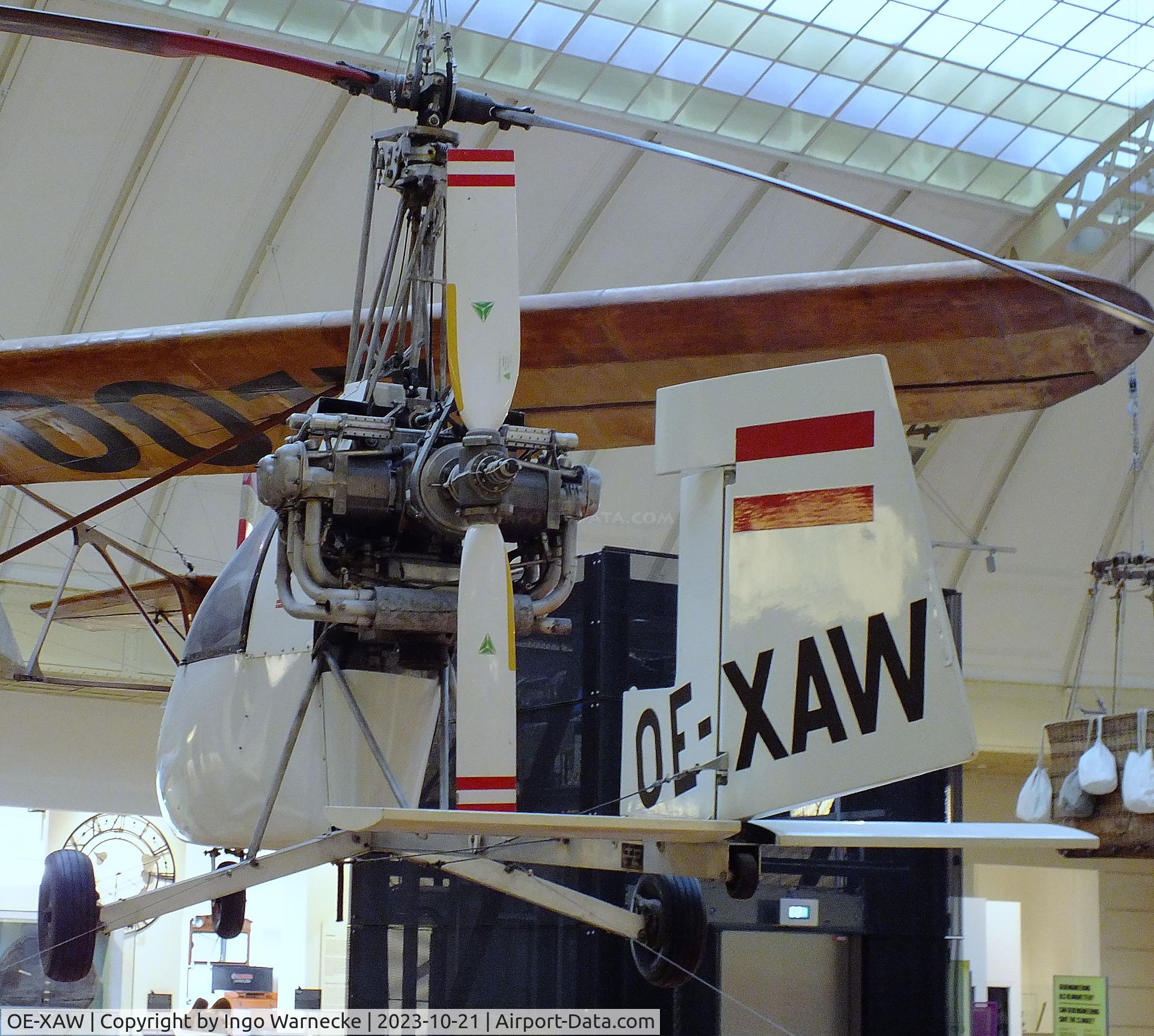 OE-XAW, 1992 Westermayer WE 04 C/N 5, Westermayer WE 04 at the Technisches Museum Wien (Vienna Technical Museum)