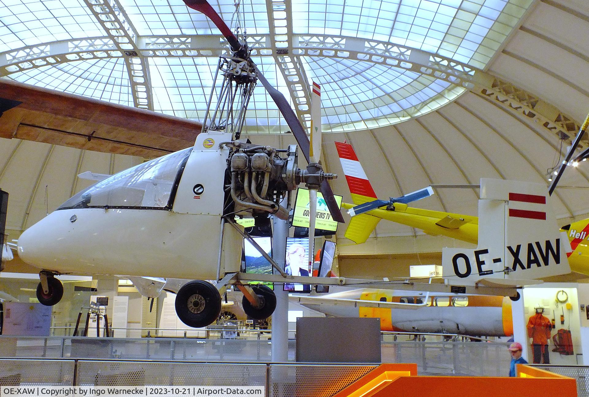 OE-XAW, 1992 Westermayer WE 04 C/N 5, Westermayer WE 04 at the Technisches Museum Wien (Vienna Technical Museum)