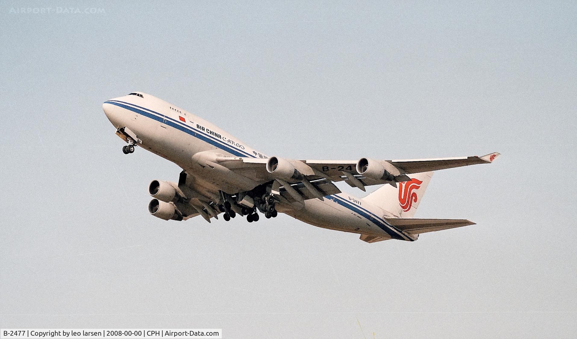 B-2477, 1991 Boeing 747-433F C/N 24998, Copenhagen 2008
