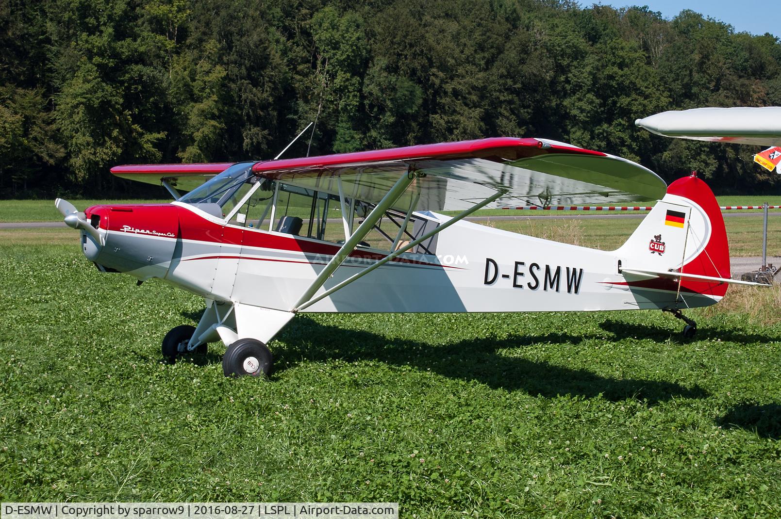 D-ESMW, 1951 Piper L-18C Super Cub (PA-18-95) C/N 18-1522, Piper meeting Bleienbach