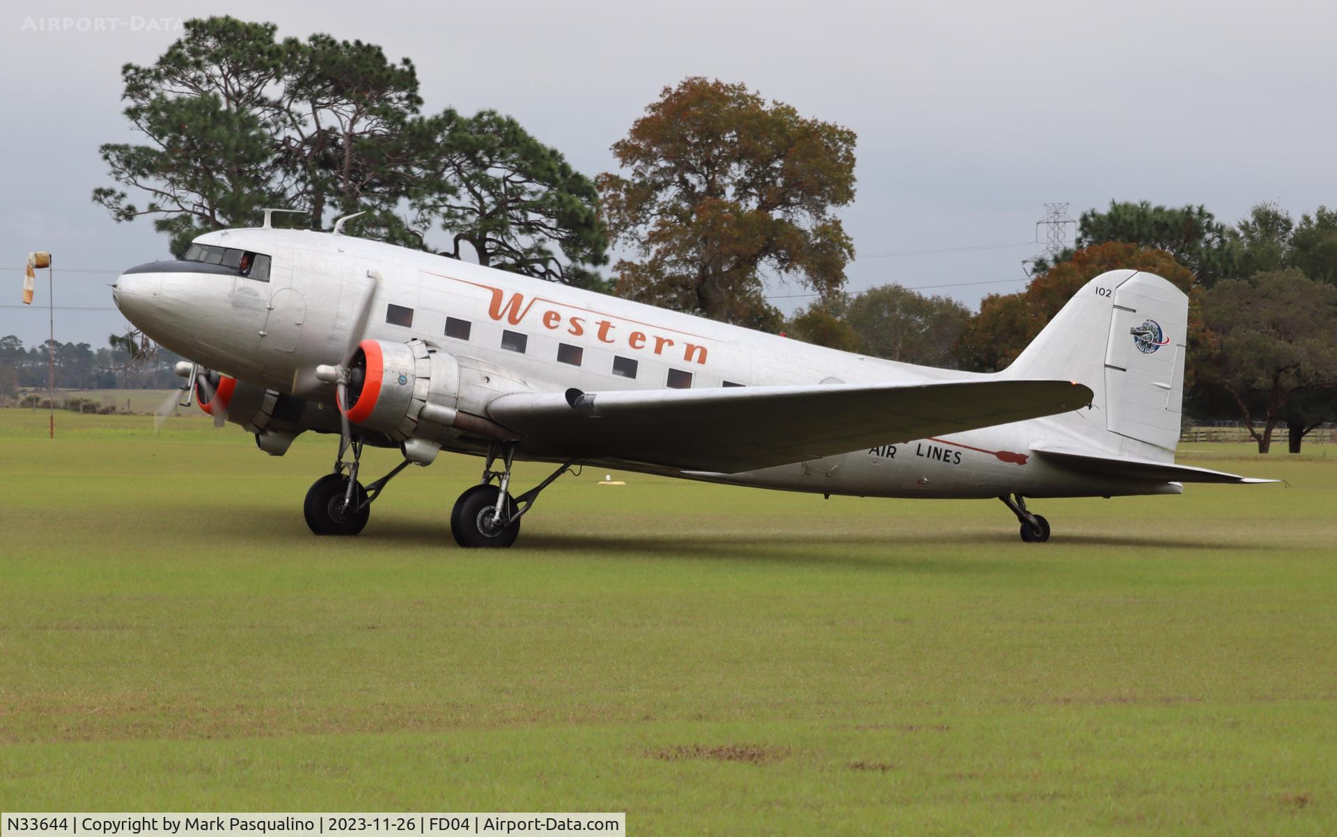N33644, 1941 Douglas DC-3A-197E C/N 4123, Douglas DC-3