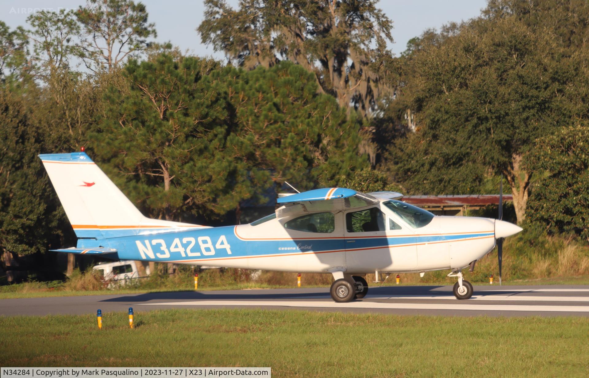 N34284, 1972 Cessna 177B Cardinal C/N 17701749, Cessna 177B