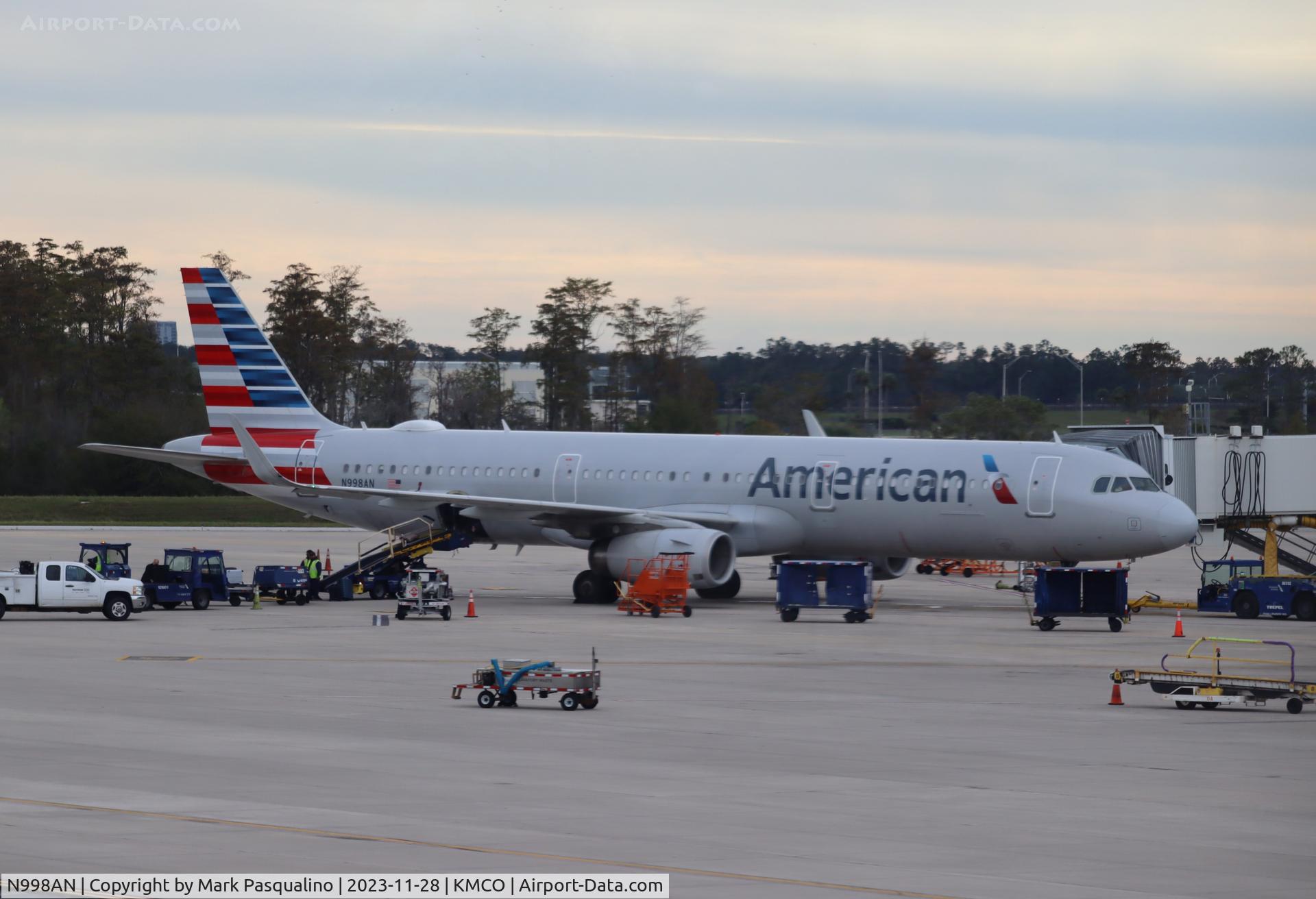 N998AN, 2017 Airbus A321-231 C/N 7509, Airbus A321-231