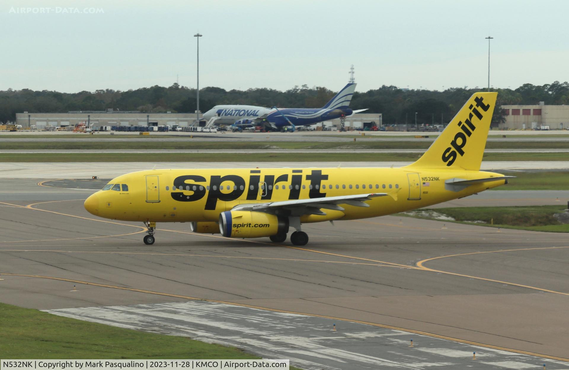 N532NK, 2007 Airbus A319-132 C/N 3165, Airbus A319-132