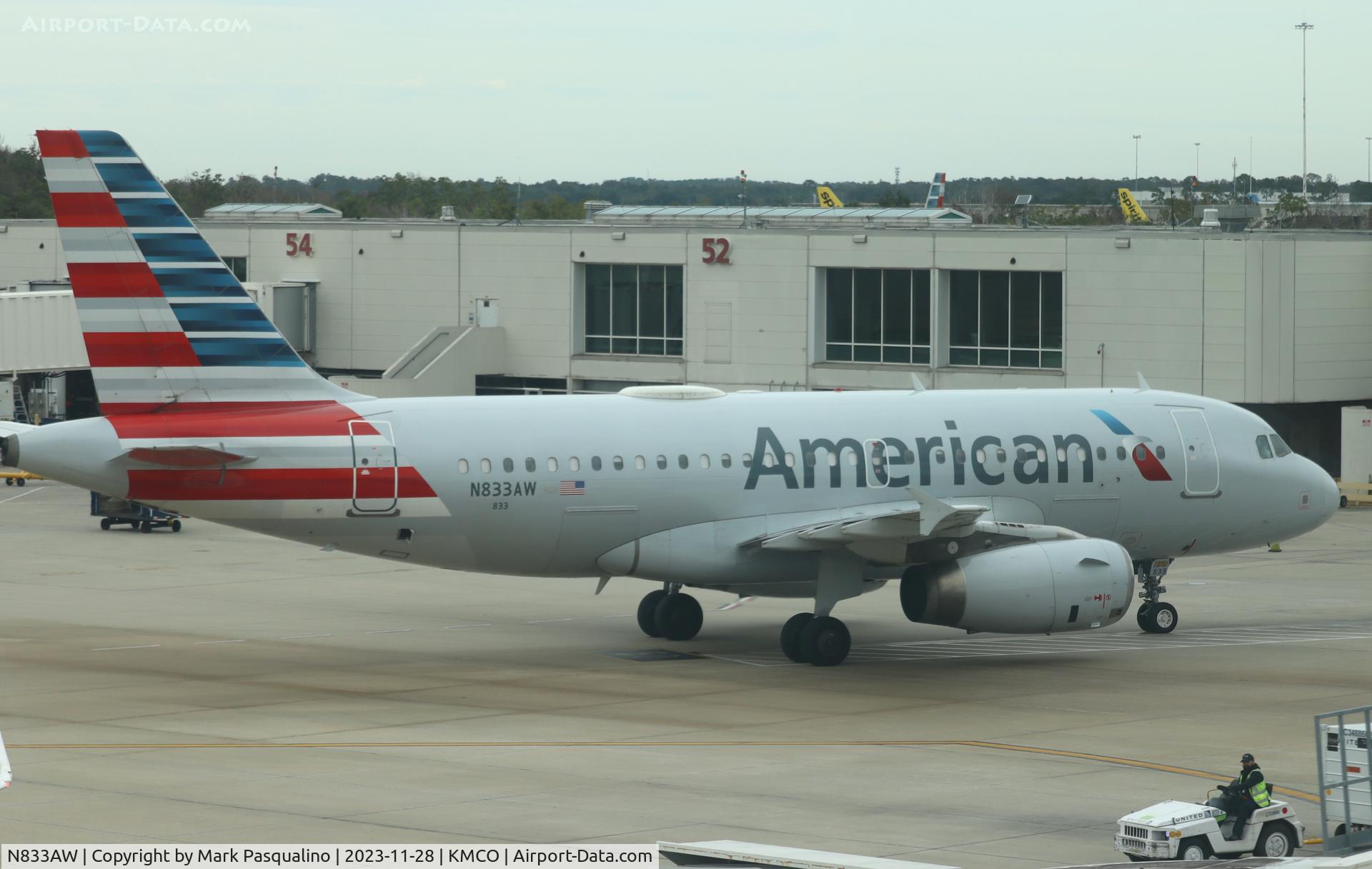 N833AW, 2002 Airbus A319-132 C/N 1844, Airbus A319-132
