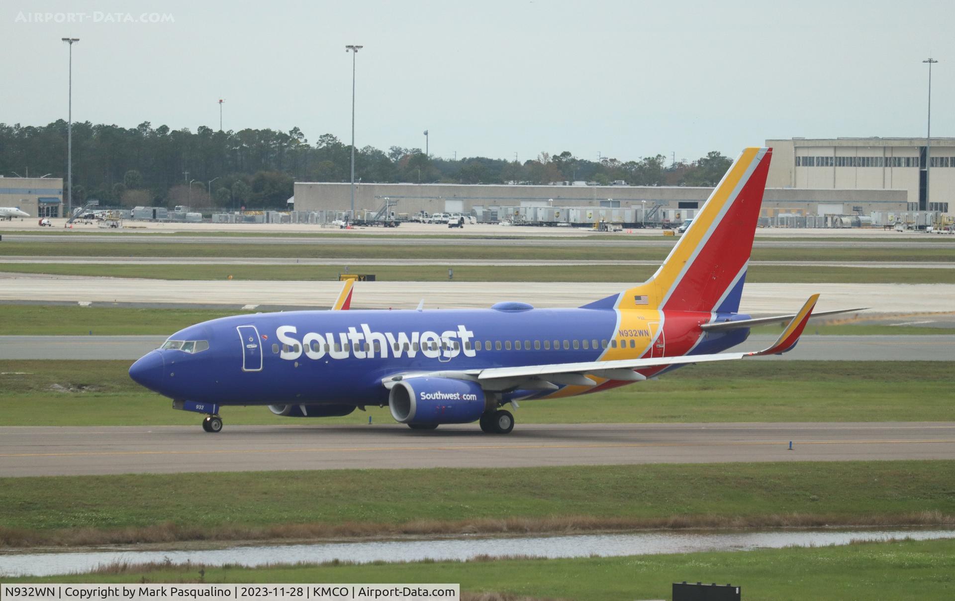 N932WN, 2009 Boeing 737-7H4 C/N 36639, Boeing 737-7H4