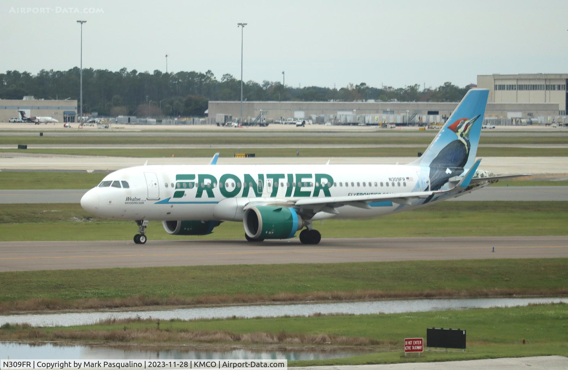 N309FR, 2017 Airbus A320-251N C/N 7555, Airbus A320-251N