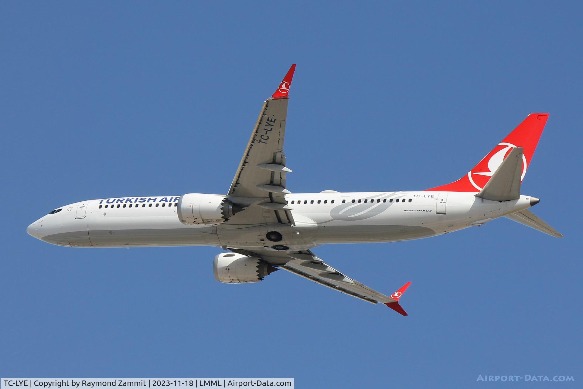 TC-LYE, 2019 Boeing 737-9 MAX C/N 60066, B737-9 MAX TC-LYE Turkish Airlines