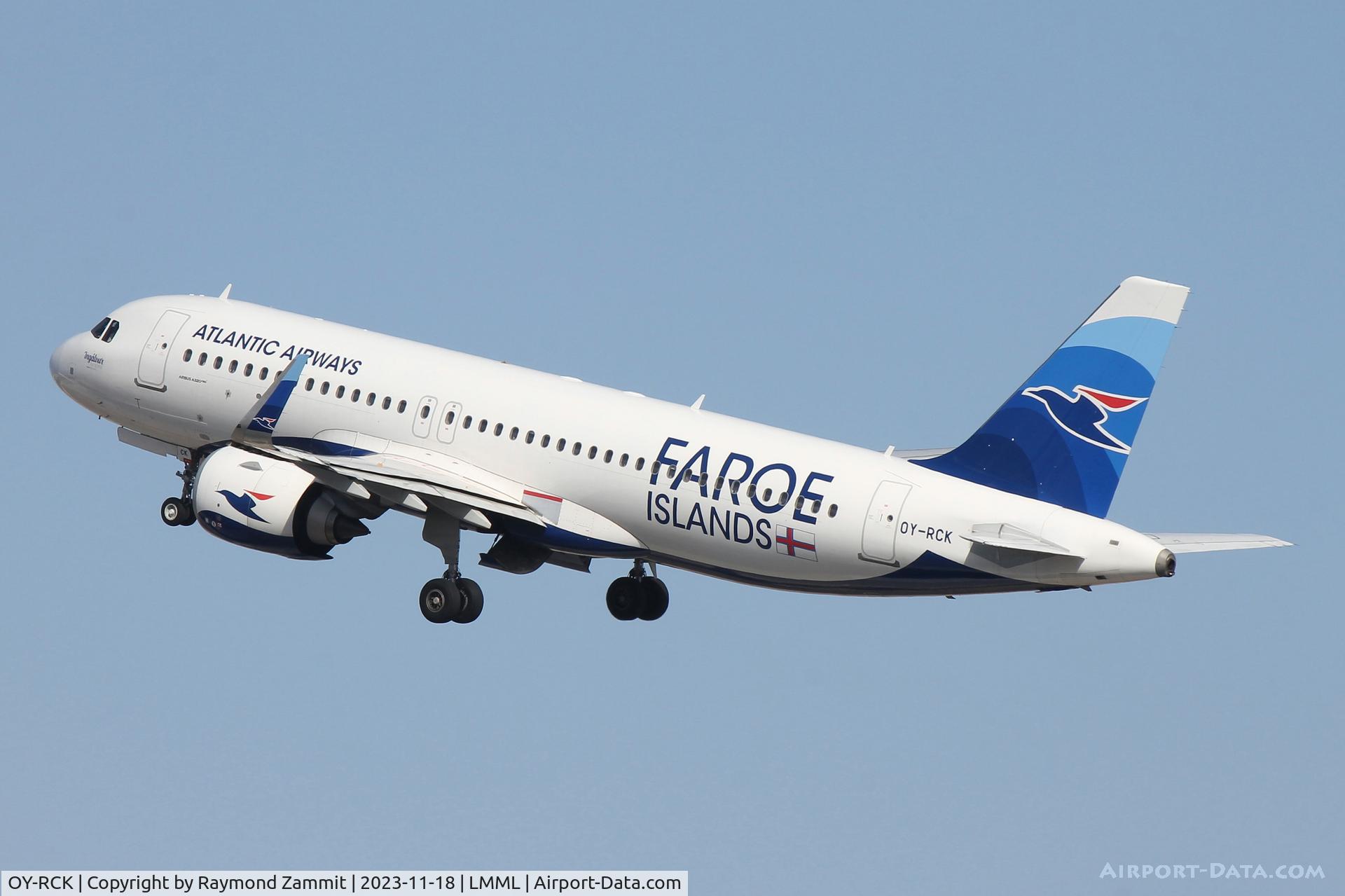 OY-RCK, 2019 Airbus A320-251N C/N 8918, A320 OY-RCK Atlantic Airways